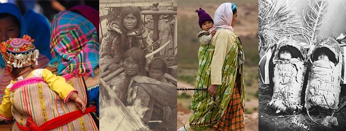 揹巾穿戴的育兒方式在世界各地有數千年歷史
