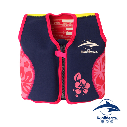 浮力夾克 粉紅花瓣 | 英國嬰幼兒功能泳裝領導品牌